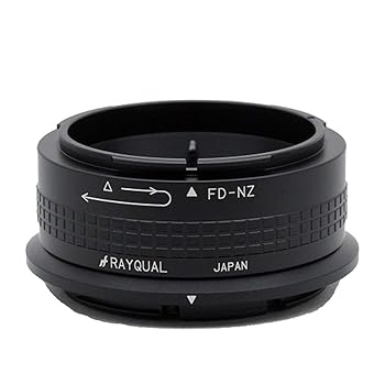 【中古】Rayqual レイクォール マウントアダプター FD-NZ レンズキャノンFD-カメラニコンZ 日本製 【中古】Rayqual レイクォール マウントアダプター FD-NZ レンズキャノンFD-カメラニコンZ 日本製