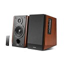【中古】Edifier R1700BT 66W 木製 アクティブ ブックシェルフスピーカー Bluetooth5.1 アンプ内蔵 有線 無線 両用 pc tv スピーカー 2台1組 ウッド