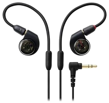 【中古】オーディオテクニカ ATH-E40 モニターイヤホン 有線 イヤモニ ゲーミング FPS 6.3mmヘッドホン端子変換プラグ キャリングケース 着脱ケーブル 国