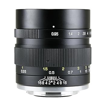 【中古】中一光学ZHONG YI OPITCS 単焦点レンズ SPEEDMASTER 35mm F0.95 II 富士フイルムXマウントブラック