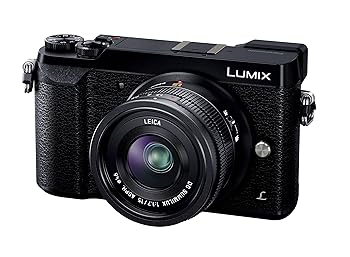 【中古】パナソニック ミラーレス一眼カメラ ルミックス GX7MK2 単焦点ライカDGレンズキット ブラック DMC-GX7MK2LK