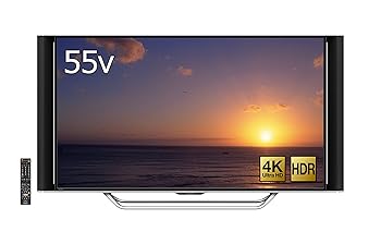 【中古】シャープ 55V型 液晶 テレビ AQUOS LC-55XD45 4K 低反射N-Blackパネル搭載 外付HDD対応裏番組録画 2016年モデル