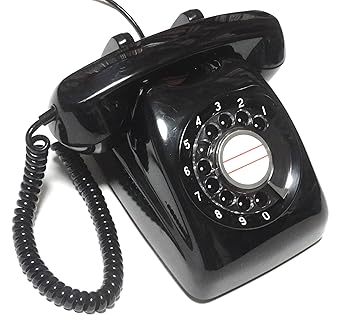 【中古】電電公社 600-A ダイヤル式電話機 黒電話カラー電話 くろ 【中古】電電公社 600-A ダイヤル式電話機 黒電話カラー電話 くろ