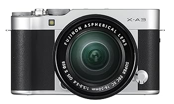 【中古】富士フイルムFUJIFILM ミラーレス一眼 X-A3 レンズキット シルバー X-A3LK-XC-S
