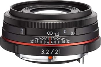 【中古】PENTAX Limited lens-thin wide-angle single focus lens HD PENTAX-DA21mmF3.2AL Limited Black K mount APS-C size 21410 並行輸入品