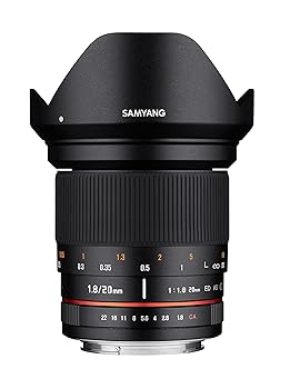 【中古】SAMYANG 単焦点広角レンズ 20mm F1.8 ED AS UMC マイクロフォーサーズ用 【中古】SAMYANG 単焦点広角レンズ 20mm F1.8 ED AS UMC マイクロフォーサーズ用