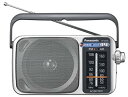 【中古】パナソニック FMAM 2バンドレシーバー シルバー RF-2450-S