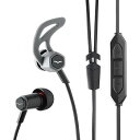 【中古】V - MODA Forzaインイヤハイブリッドスポーツヘッドフォン3ボタンリモート&マイク ? Appleデバイス、ブラック FRZ-A-BLACK