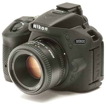 【中古】DISCOVERED イージーカバー Nikon D5600 用 液晶保護フィルム 付 ブラック