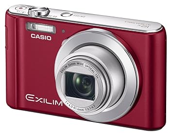 【中古】CASIO デジタルカメラ EXILIM EX-ZS240RD 手ブレに強い光学12倍ズーム シャッターを押すだけでキレイに撮れる