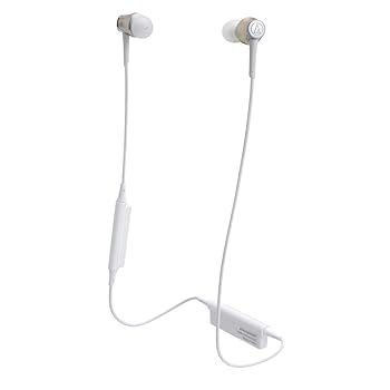 【中古】オーディオテクニカ Sound Reality ワイヤレスイヤホン シャンパンゴールド ATH-CKR55BT CG 通常(2)