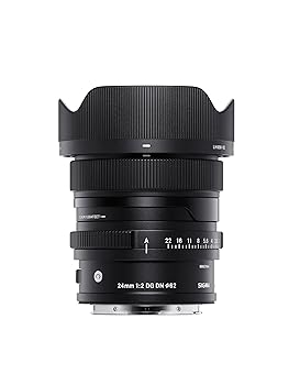 【中古】シグマSigma SIGMA シグマ Sony Eマウント レンズ 24mm F2 DG DN 単焦点 広角 フルサイズ Contemporary ミラーレス 専用