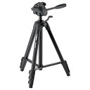 【中古】ベルボン Velbon ファミリー三脚 EX-444 II AZ 4段 レバーロック 全高153cm 脚径23mm 中型 3Way雲台 DIN規格クイッ...