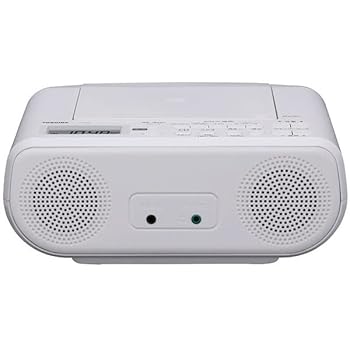 【中古】東芝TOSHIBA TY-C160W ホワイト CDラジオ ワイドFM対応
