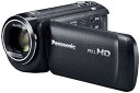 【中古】パナソニックPanasonic HDビデオカメラ 内蔵メモリー64GB ワイプ撮り 光学50倍iA90倍の高倍率ズーム 5軸ハイブリッド手ブレ補正 小型軽量 ブラッ