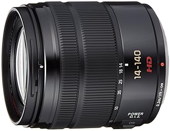 【中古】パナソニック 望遠ズームレンズ マイクロフォーサーズ用 ルミックス G VARIO 14-140mmF3.5-5.6 ASPH.POWER O.I.S. ブラック H-FS14140-K