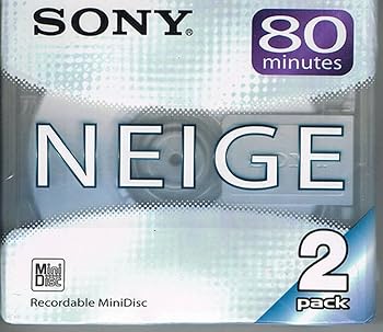 【中古】ソニー MDミニディスク 80分 ネージュシリーズ 2枚パック
