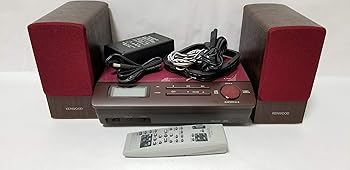 【中古】JVCケンウッド iPodiPhoneUSBBluetooth コンパクトHi-Fiコンポーネントシステムレッド M-EA3-R