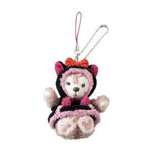 【中古】ディズニーハロウィーン2013シェリーメイ ぬいぐるみストラップ黒猫ディズニーシー限定 ハロ ...