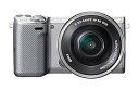 【中古】SONY ミラーレス一眼 NEX-5T パワーズームレンズキット シルバー NEX-5TL-S(2)