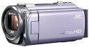 【中古】JVCKENWOOD JVC ビデオカメラ EVERIO 内蔵メモリー32GB バイオレット GZ-E765-V
