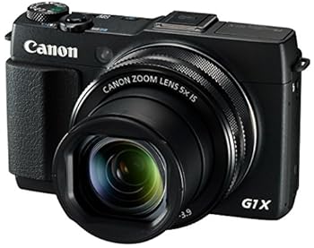 【中古】Canon デジタルカメラ Power Shot G1 X Mark II 光学5倍ズーム F値2.0 ブラック PSG1X MARKII