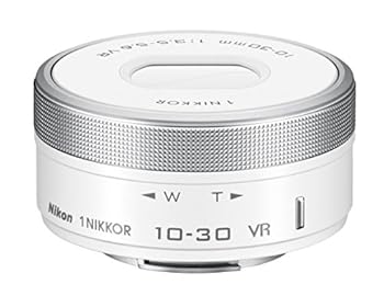 【中古】Nikon 標準ズームレンズ1 NIKKOR VR 10-30mm f3.5-5.6 PD-ZOOM ホワイト 1NVR10-30PDWH