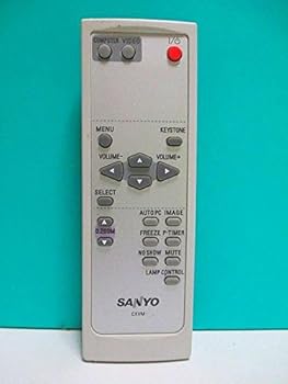 【中古】サンヨー プロジェクターリモコン CXVM
