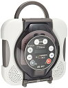 【中古】Twinbird 防水CDプレーヤー ブラウン AV-J166BR