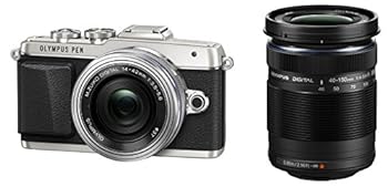 楽天ドリエム楽天市場店【中古】OLYMPUS PEN E-PL7 EZダブルズームキット シルバー ミラーレス一眼 E-PL7 EZ DZKIT SLV