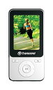 【中古】TRANSCEND MP3プレーヤー MP710 8GB ホワイト TS8GMP710W