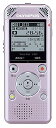 【中古】OLYMPUS ICレコーダー VoiceTrek 2GB MP3WMA ステレオ録音 microSD対応 PNK ピンク V-801