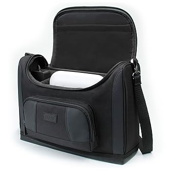 【中古】USA Gear s7 ProポータブルフォトプリンタCarrying Case &メッセンジャー旅行バッグ ? Works with Canon Selphy cp1200、Fujifilm Instax Share