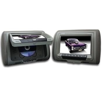 【中古】Absolute DPH-980PKGG 9.5-Inch Headrest Pillow Monitor with DVD Player USBSDMMC Ready, Pair Grey by Absolute 【中古】Absolute DPH-980PKGG 9.5-Inch Headrest Pillow Monitor with DVD Player USBSDMMC Ready, Pair Grey by Absolute
