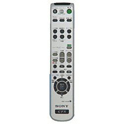 【中古】SONY ソニー 純正VHSビデオデッキ用リモコン RMT-V410B