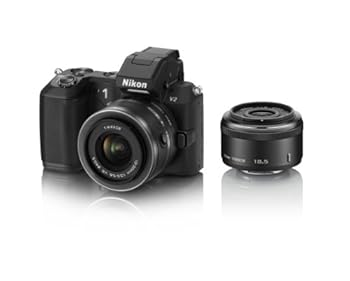 【中古】Nikon ミラーレス一眼 Nikon 1 V2 ダブルレンズキット 1 NIKKOR 18.5mm f1.8 1 NIKKOR VR 10-30mm f3.5-5.6 ブラック N1V2WLKBK 【中古】Nikon ミラーレス一眼 Nikon 1 V2 ダブルレンズキット 1 NIKKOR 18.5mm f1.8 1 NIKKOR VR 10-30mm f3.5-5.6 ブラック N1V2WLKBK
