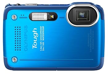 【中古】OLYMPUS デジタルカメラ STYLUS TG-630 1200万画素 裏面照射型CMOS 防水性能5m ブルー TG-630 ..