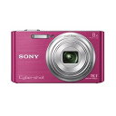 【中古】SONY デジタルカメラ Cyber-shot W730 1610万画素 光学8倍 ピンク DSC-W730-P