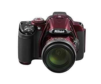 【中古】Nikon デジタルカメラ COOLPIX P520 光学42倍ズーム バリアングル液晶 レッド P520RD