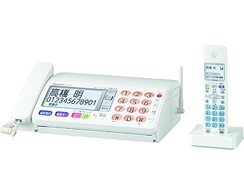 【中古】シャープ デジタルコードレスFAX 子機1台 1.9GHz DECT準拠方式 UX-810CL