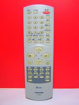 楽天ドリエム楽天市場店【中古】東芝 ビデオリモコン CT-856