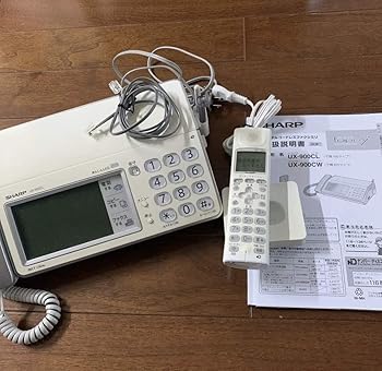 šۥ㡼 ǥ륳ɥ쥹FAX ҵ1 1.9GHz DECT UX-900CL