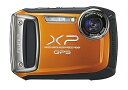 【中古】FUJIFILM デジタルカメラ FinePix XP150 防水 オレンジ F FX-XP150OR