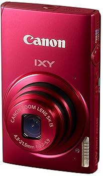 【中古】Canon デジタルカメラ IXY 420F レッド 光学5倍ズーム 広角24mm Wi-Fi対応 IXY420FRE