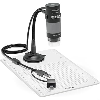 【中古】Plugable USB 2.0 マイクロスコープ デジタル顕微鏡200万画素 10倍 250倍- 取り外し可能観察プレート付、Windows、macOS、Linux、iPad などで使 【中古】Plugable USB 2.0 マイクロスコープ デジタル顕微鏡200万画素 10倍 250倍- 取り外し可能観察プレート付、Windows、macOS、Linux、iPad などで使