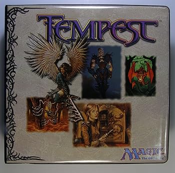 楽天ドリエム楽天市場店【中古】ウルトラプロ MTG マジック:ザ・ギャザリング テンペスト 9ポケットシート用3インチ厚 背表紙幅約7.5cm アルバム