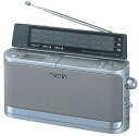 【中古】SONY TV(1ch-12ch)/FM/AMラジオ ICF-A100V-S