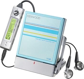 【中古】（良い）KENWOOD DMC-V33-L ポータブルMDプレイヤー ブルー