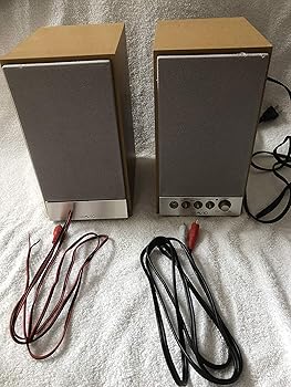 【中古】ONKYO WAVIO アンプ内蔵スピーカー 15W+15W GX-D90(Y) /木目