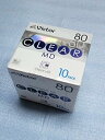 【中古】Victor ミニディスク 80分 CLEARシリーズ シルバー 10枚 MD-80QX10
